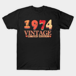 Vintage 1974 Limited Edition T-Shirt